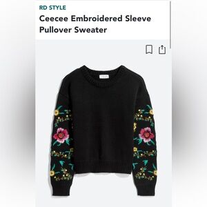 EUC RD Style embroidered sweater from stitch fix size large